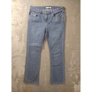 Levis Classic Bootcut Womens 12 Light Wash Cowgirl Western Americana Casual